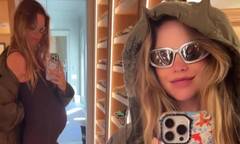 Behati Prinsloo showcases her baby bump while feeling 'cute' after ...