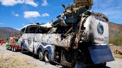 At least 16 migrants killed, 29 injured in a bus crash in southern ...