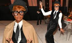 Janelle Monae is the epitome ofs she attends Glass Onion ...