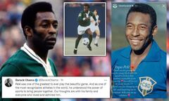 Pele: New York Cosmos honor former player after Brazil soccer icon ...