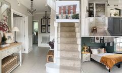 Couple transform their Georgian-style property into a modern ...