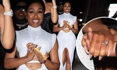 Yung Miami sparks engagement rumors as she arrives to party ...