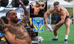 Super League stars from Warrington Wolves strip off to pose in ...