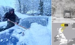 UK weather forecast: When and where will it snow today? | Daily ...