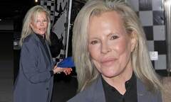 Kim Basinger, 69, looks fresh-faced as she leaves daughter Ireland ...