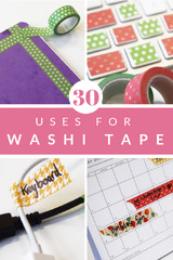 30 Uses For Washi Tape (NEW Ideas For All Around The ...