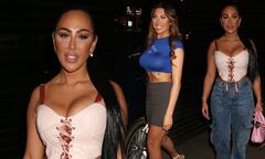 Sophie Kasaei shows off her incredible figure as she steps out with ...