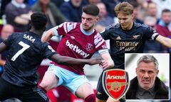 Jamie Carragher suggests Arsenal's interest in Declan Rice is 'a ...