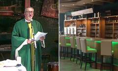 Priest swaps water for wine as he performs Mass in Irish pub ...