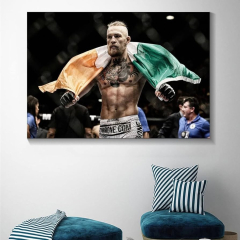 BUUTUUCE Ireland Flag Conor Mcgregor and Picture Modern Family bedroom s (Conor McGregor)