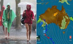 Sydney, Melbourne, Brisbane, Perth, Adelaide weather: Rain bomb ...