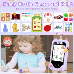 Amazon: Kids Smart Phone Gifts Toys for Girls Boys Age 3-8 ...