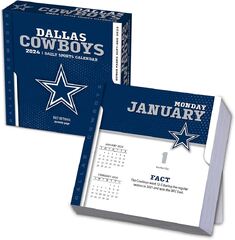 Dallas Cowboys 2024 Box Calendar (2024 Dallas Cowboys season)