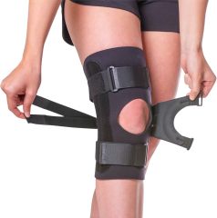 J Brace Patellar Stabilizer with Lateral Knee J-Strap (Donjoy Lateral J Patella Knee Support Brace Hinge)