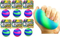 Giant Gel Stress Ball (JA-RU Stretchy Balls Stress Relief Sand Filled Ball for Kids and Adults)