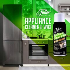 Fuller Brush Appliance Cleaner & Wax Spray Multi Surface Cleaning & Polishing Spray (Fuller Brush Microwave Oven Cleaner -No Fume Commercial Micro Foam Cleaning Spray & Deodorizer For Convection Ovens & Turbo)