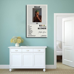 Blonde with Signature Frank ed Picture Paintings for Living Room Bedroom (ZXETY Blonde Unframe)