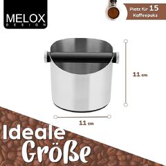 MELOX Premium coffee tray for stainless steel filter holder