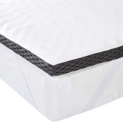 Amazon Basics Comfort Memory Foam Mattress Topper with Straps 4cm