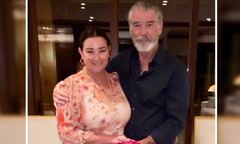 Pierce Brosnan gives his wife Keely Shaye 60 roses for her 60th ...