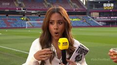 Alex Scott gets the alcohol in early as she drinks a boozy ...