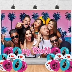 Amazon : Jersey Shore Birthday Party Backdrop,Jersey Shore ...