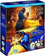 Beauty & The Beast Live Action/Animated 2-Movie Blu-ray Collection (Beauty and the Beast)