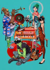 Song Machine, Season One: Strange Timez (song machine gorillaz) (Gorillaz)