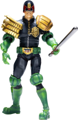 Hiya Toys Judge Dredd 1:18 Scale Exquisite Mini Action Figure (Judge Dredd Action Figures)