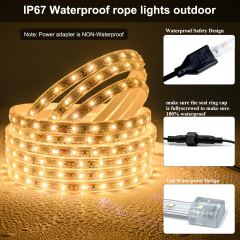 Amazon: Marreal Outdoor Rope Lights, 20FT Led Rope Lights,Rope ...