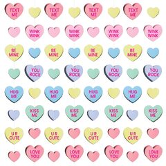 Valentine's Day Conversation Hearts