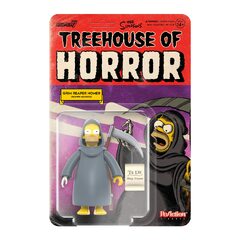 Super7 The Simpsons Treehouse of Horror Reaction Grim Reaper r Figure (Super7 The Simpsons Treehouse of Horror ReAction Inside Out Bart Figure)