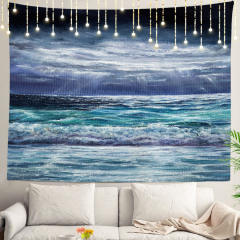 Shrahala Ocean Wave Tapestry Surfing Barrel Wave Breaking Large Tapestry Psychedelic Tapestry s Bedroom Living Room Dorm