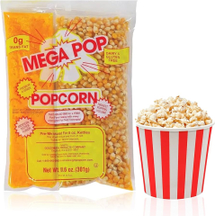 Gold Medal Mega Pop Popcorn Kit (Perfectware Popcorn Portion Packs)