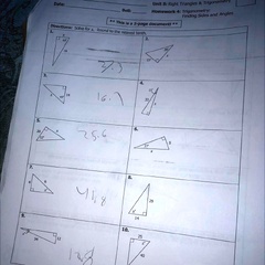 Unit 8: Right Triangles Trigonometry work 4: Trigonometry ...