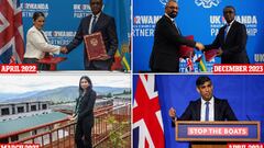 Timeline of Britain's Rwanda plan as Rishi Sunak says deportation ...