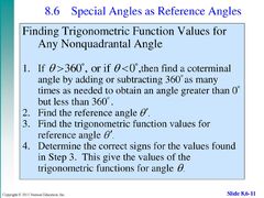 Chapter 8: The Unit Circle and the Functions of Trigonometry - ppt ...