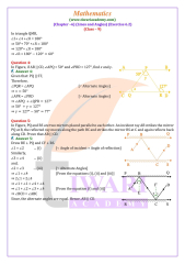 NCERT Solutions for Class 9 Maths Chapter 6 Exercise 6.2