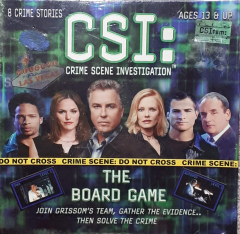 CSI Crime Scene Investigation The Board Game encore edition (CSI Crime Scene Investigation The Board Game Complete 2004)