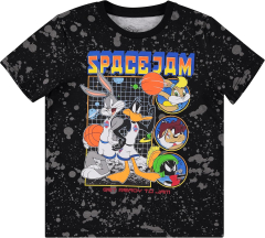 space jam Boys Movie Shirt Men's Tune Squad Marvin & Bugs Bunny Tee Tie Dye T-Shirt