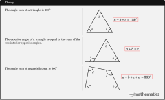 Angle Sum of Triangles and Quadrilaterals - Maths - Year 8 - NSW