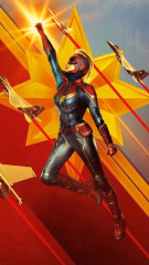 Carol Danvers (captain marvel ) (Pac s A3 : Captain Marvel Movie 2019)
