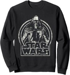 Men's Star Wars The Force Awakens Kylo Ren Classic Distressed Sweatshirt (Star Wars The Force Awakens Kylo Ren)