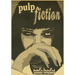 Pulp Fiction (Affiche Quentin Tarantino Film Pulp Fiction)