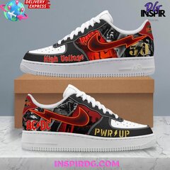 AC/DC High Voltage Power Up Limited Edition Air Force 1 (Nike Air Force 1- Limited Edition)