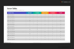 Scrum Process PowerPoint Template - PowerPoint Slide Master ...