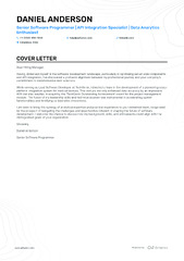 6 Professional Software Developer Cover Letter Examples and ...