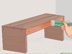 3 Ways to Build a Bench - wikiHow Fun