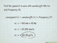 How to Calculate Wavelength: 11 Steps (with ) - wikiHow