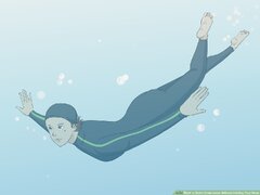 3 Ways to Swim Underwater Without Holding Your Nose - wikiHow